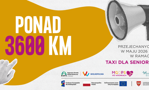 Zdjęcie do Ponad 3600 km przejechanych w maju w ramach TAXI dla Seniora!