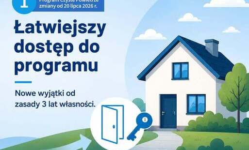 Zdjęcie do Od 20 lipca zmiany w programie "Czyste Powietrze"