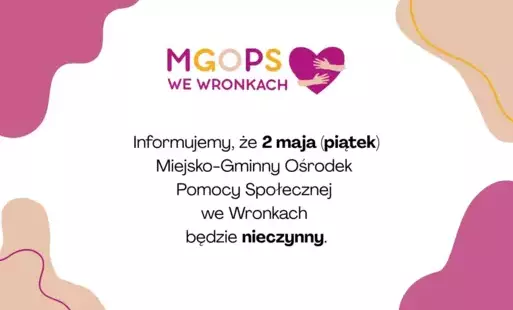 Zdjęcie do Ośrodek nieczynny 2 maja